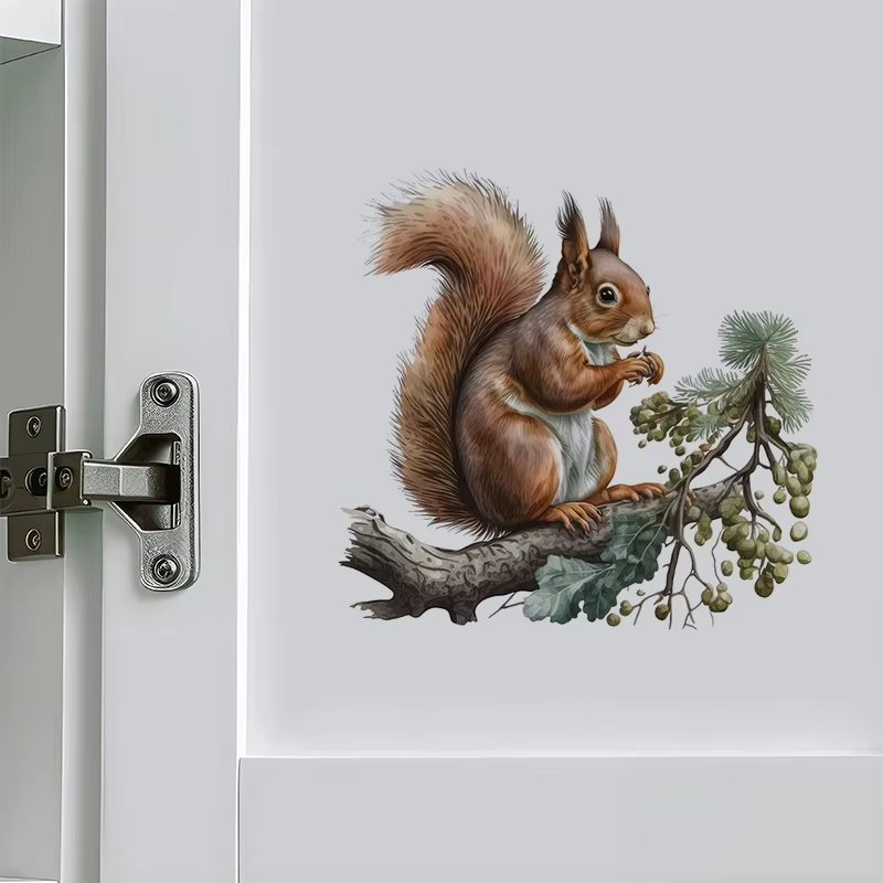 Simpatici scoiattolo adesivi m - Pvc Panel Background recensione e prezzo
