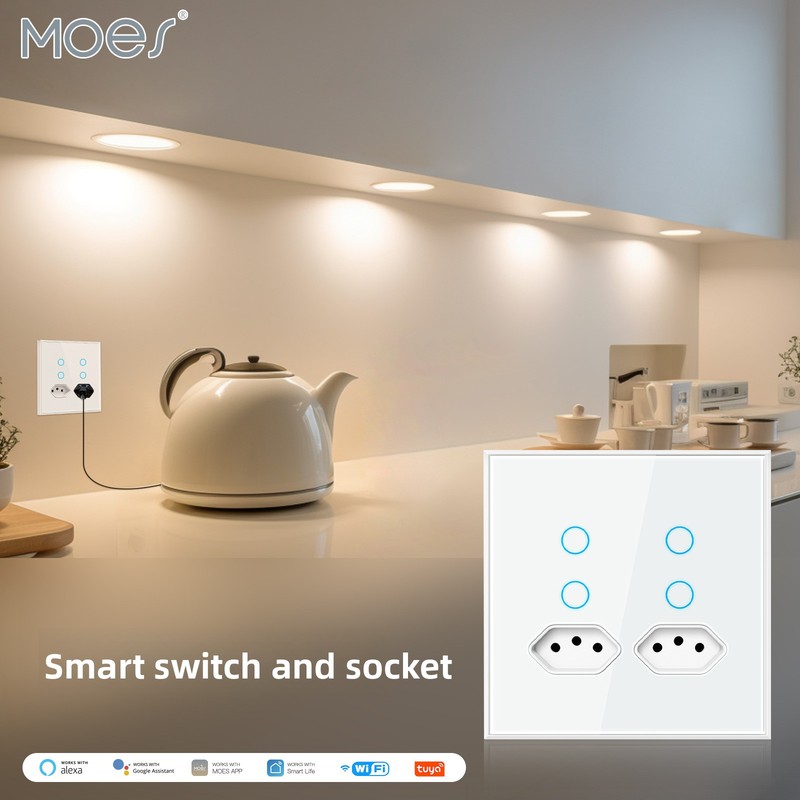 MOES Tuya Presa Intelligente W - Timer Dual Outlet recensione e prezzo